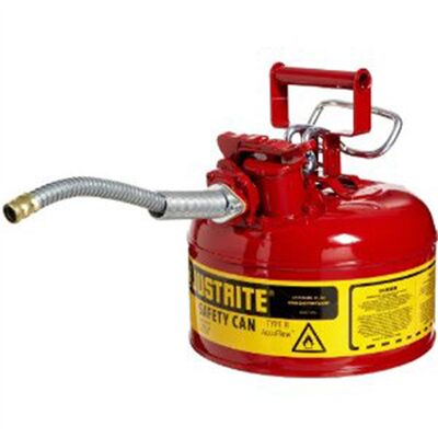 Justrite Mfg. Co. 1Gal/4L IIAF Red 5/8" Hose