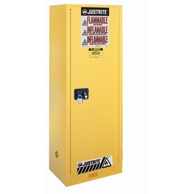 Justrite Mfg. Co. CABINET 22 GAL FLAMMABLE YELLOW