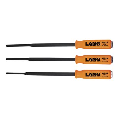 Lang Tools (Kastar) 3pc. 16" Long Pin Punch Set