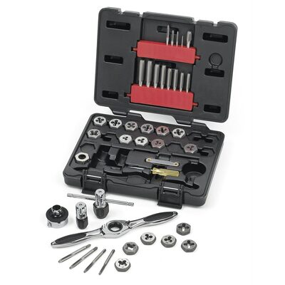 GearWrench 42 Piece SAE Ratcheting Tap and Die Set