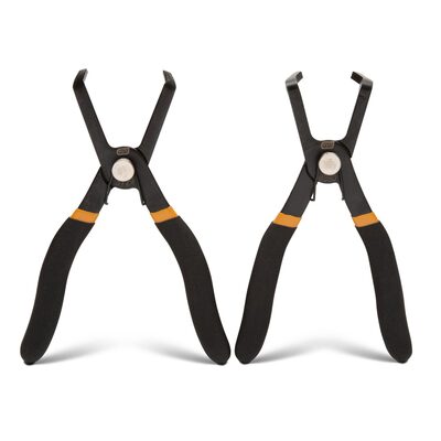 GearWrench 2 Piece 30 Degree & 80 Degree Push Pin Plier Set