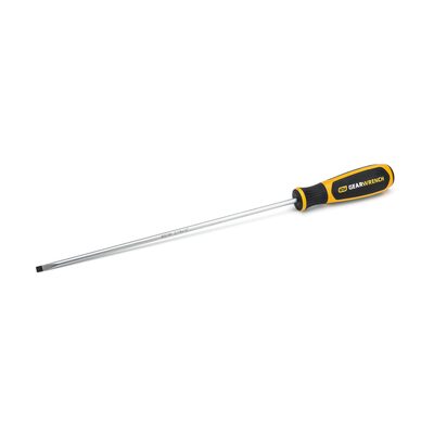GearWrench 3/16 Inch x 10 Inch Cabinet Dual Material Screwdriver