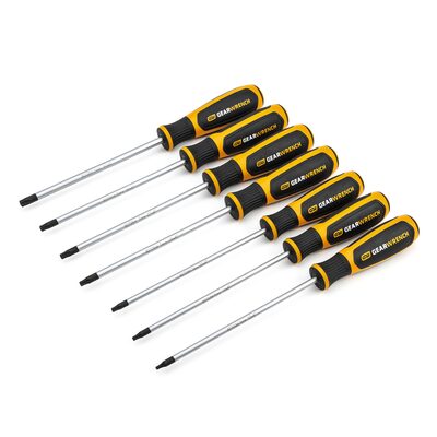 GearWrench 7 Piece Torx Dual Material Screwdriver Set