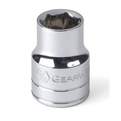 GearWrench 1/4 Inch Drive 6 Point Standard SAE Socket 3/8 Inch