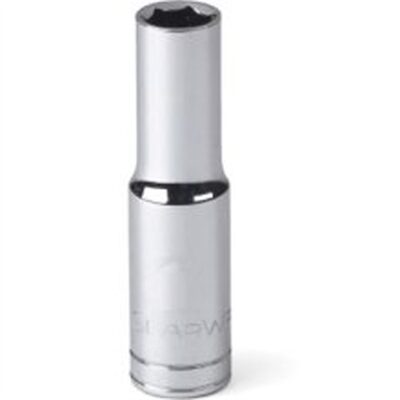 GearWrench 1/4 Inch Drive 6 Point Deep SAE Socket 9/32 Inch