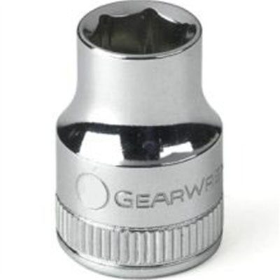 GearWrench 3/8 Inch Drive 6 Point Standard Metric Socket 12mm