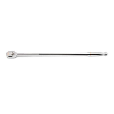 GearWrench 1/2 Inch Drive 120XP Full Polish Chrome Extra Long Handle Teardrop Ratchet