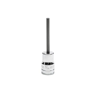 GearWrench 3/8 Inch Drive Mid Length Hex Bit SAE Socket 9/64 Inch