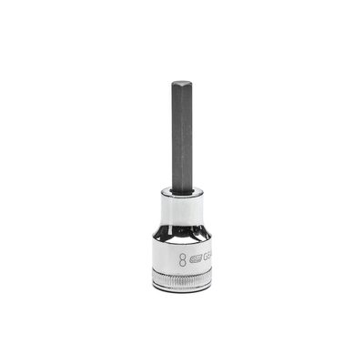 1/2" Drive Mid Length Hex Bit Metric Socket 8mm