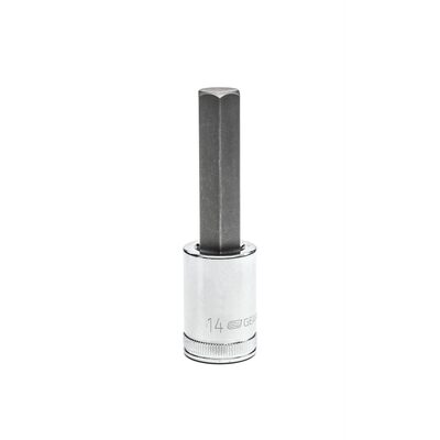 GearWrench 1/2 Inch Drive Mid Length Hex Bit Metric Socket 14mm