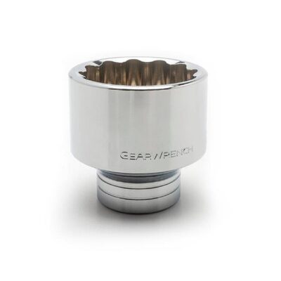 GearWrench 1 Inch Drive 12 Point Standard SAE Socket 2-3/4 Inch