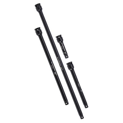 GearWrench 4 Piece 3/8 Inch Drive Impact Extension Set 3 Inch, 6 Inch, 10 Inch & 15 Inch