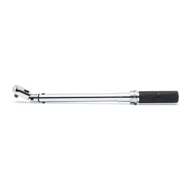 GearWrench 3/8 Inch Drive Flex Head Micrometer Torque Wrench 5-75 ft/lbs.