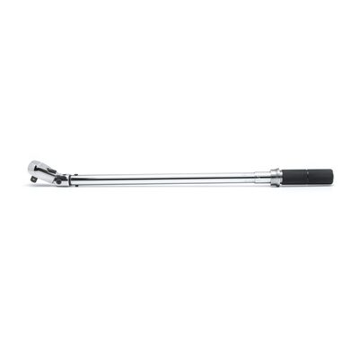 GearWrench 1/2 Inch Drive Flex Head Micrometer Torque Wrench 30-250 ft/lbs.