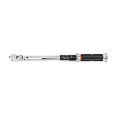 GearWrench 3/8 Inch Drive 120XP Flex Head Micrometer Torque Wrench 5-75 ft/lbs.