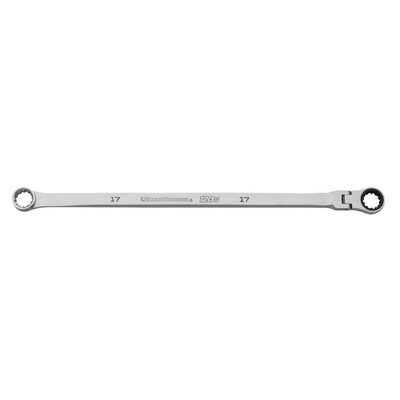 GearWrench 17mm 120XP Universal Spline XL GearBox Flex Head Ratcheting Wrench