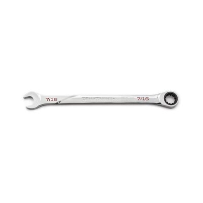 GearWrench 7/16 Inch 120XP Universal Spline XL Ratcheting Combination Wrench