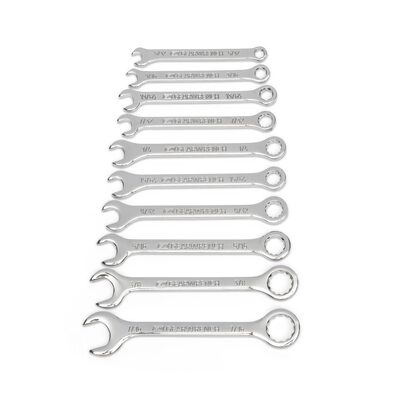 GearWrench 10 Piece SAE Midget Combination Wrench Set
