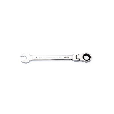 GearWrench 13/16 Inch 90-Tooth 12 Point Flex Head Ratcheting Combination Wrench