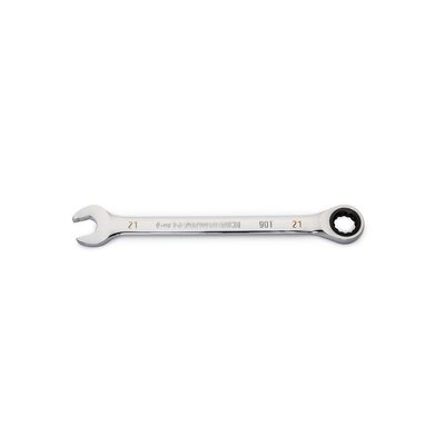 GearWrench 21mm 90-Tooth 12 Point Ratcheting Combination Wrench