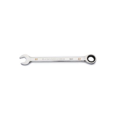 GearWrench 22m 90-Tooth 12 Point Ratcheting Combination Wrench