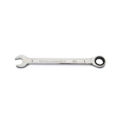 GearWrench 1 Inch 90-Tooth 12 Point Ratcheting Combination Wrench