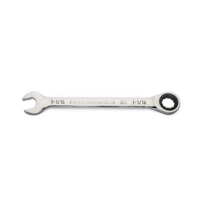 GearWrench 1-1/16 Inch 90-Tooth 12 Point Ratcheting Combination Wrench