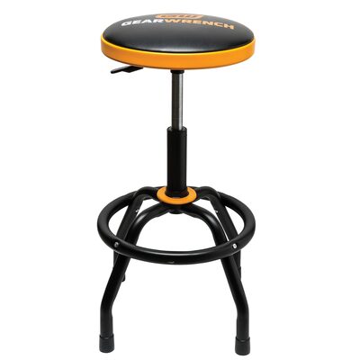 GearWrench Adjustable Height Swivel Shop Stool 26 Inch to 31 Inch