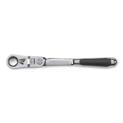 GearWrench 1/4 Inch Drive Pass-Thru 72 Tooth XL Locking Flex Head Ratchet 6-1/2 Inch
