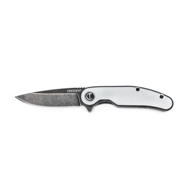 Gearwrench KNIFE, POCKET 3.25", ALUMINUM, D POINT