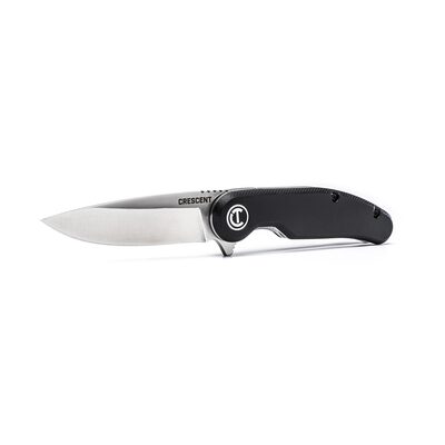 Gearwrench KNIFE, POCKET 3.25", BLACK, D POINT