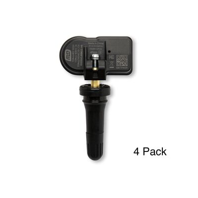 GearWrench Universal Programmable Rubber TPMS Sensor - 4 Pack