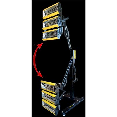 Killer Tools And Equipment High Lift Infrared Curing System, 3900W