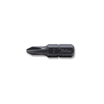 Ko-ken USA 100P.32-2 5/16 Hex Drive Bit PH2 Length 32 mm
