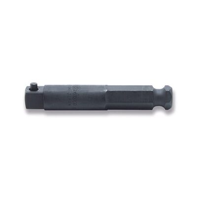 Ko-ken USA 186.75P-3/8 7/16 Hex Dr. Adaptor 3/8 Square Length 75mm Pin type