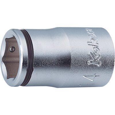 Ko-ken USA 4450M-24 1/2 Sq. Dr. Socket 24mm Nut Grip Length 39mm