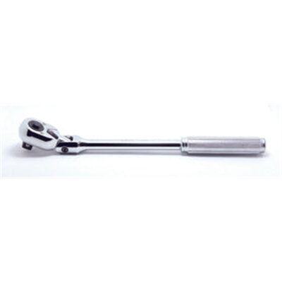 Ko-ken USA 4774P 1/2 Sq. Dr. Ratchet Handle  24 teeth Flexible Head Length 330mm  Polished Handle