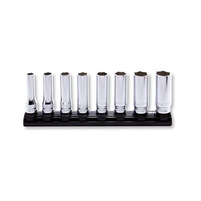 Ko-ken USA RS3300MZ/8 8 Piece 3/8 Sq. Dr. Z-Series 6 Point Deep Metric Socket set  8-19mm
