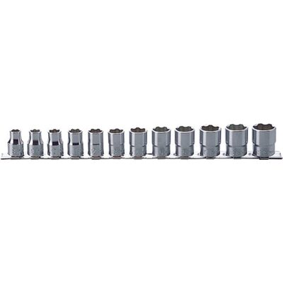 Ko-ken USA RS3410M/12 12 Piece 3/8 Sq. Dr. Surface Drive, 6 Point, Chrome, Metric Socket Set