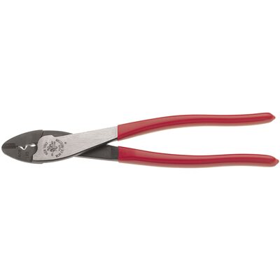 Klein Tools CRIMPING TOOL 9-3/4IN. F/NON INSL & INSL TERMINALS