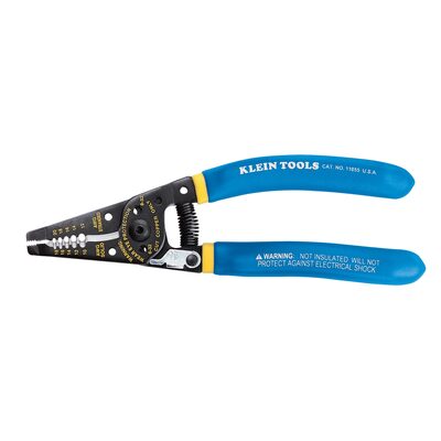 Klein Tools Solid and Stranded Copper Wire Stripper and Cutter