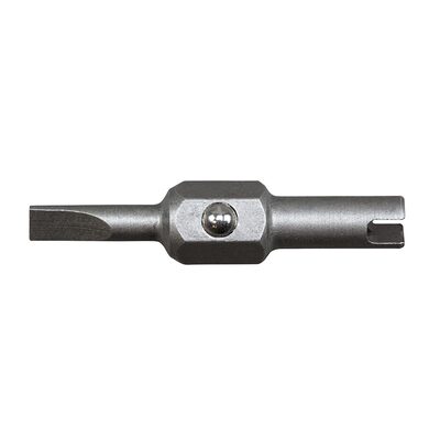 Klein Tools Replacement Bits, 1/8-Inch Slotted and Schrader&reg;