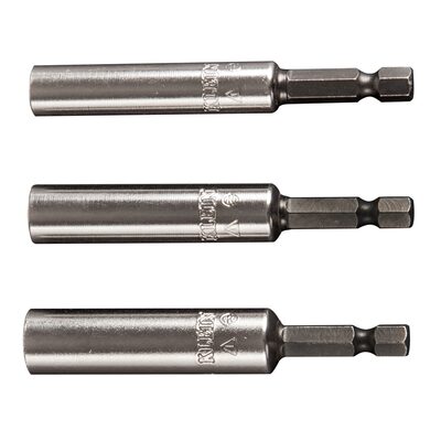 Klein Tools 3-in-1 Impact Flip Socket, 1/4-Inch, 5/16-Inch, 5-Inch Length