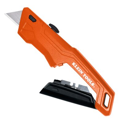 Klein Tools Folding Utility Knife With Blade Storage