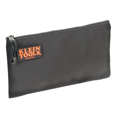 Klein Tools Zipper Bag, Cordura Nylon Tool Pouch, 12-1/2-Inch
