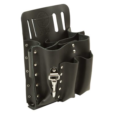 Klein Tools 10 Pocket Tool Pouch Knife Snap