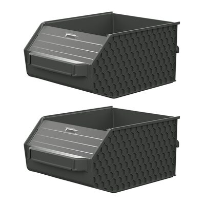 Klein Tools MODbox&trade; Wall System, Large Bin, 2-Pack