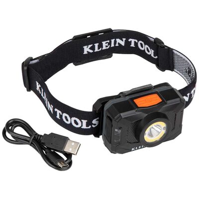 Klein Tools Rechargeable LED Flashlight with Worklight