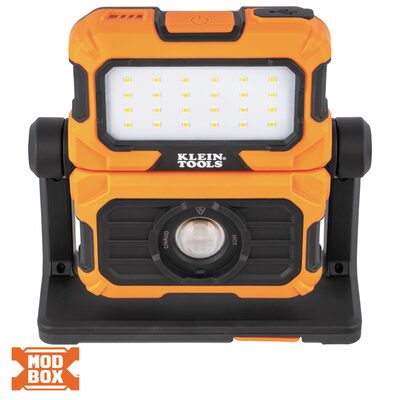 Klein Tools MODbox Rechargeable Dual Beam LED Work Light