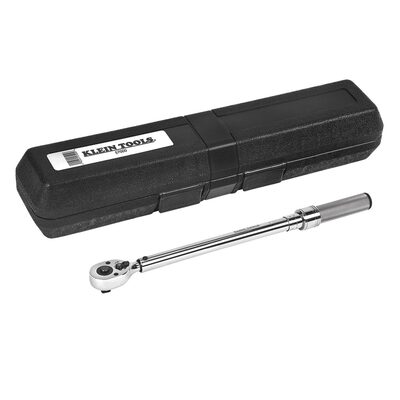 Klein Tools 3/8-Inch Torque Wrench Square Drive 14-Inch Length
